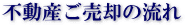 不動産ご売却の流れ